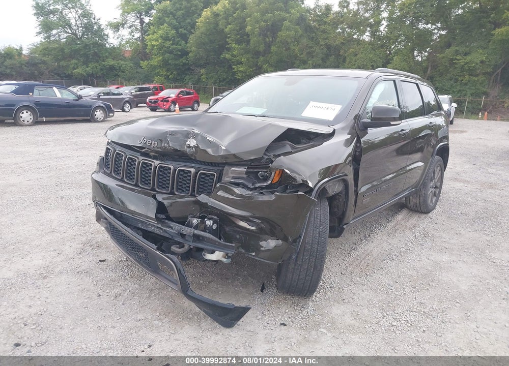 2016 JEEP GRAND CHEROKEE LIMITED 75TH ANNIVERSARY VIN: 1C4RJFBG8GC427307