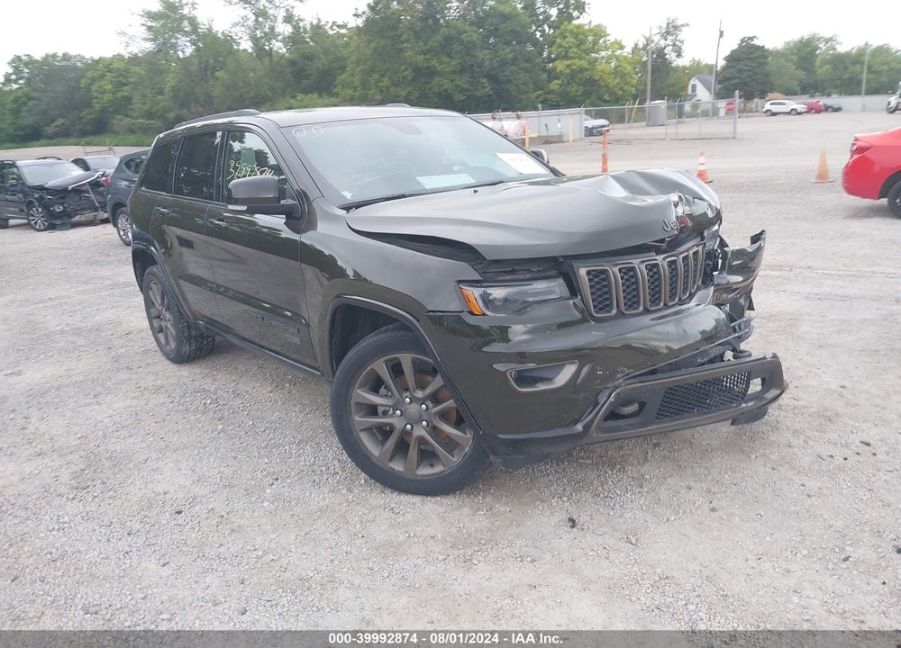 2016 JEEP GRAND CHEROKEE LIMITED 75TH ANNIVERSARY VIN: 1C4RJFBG8GC427307