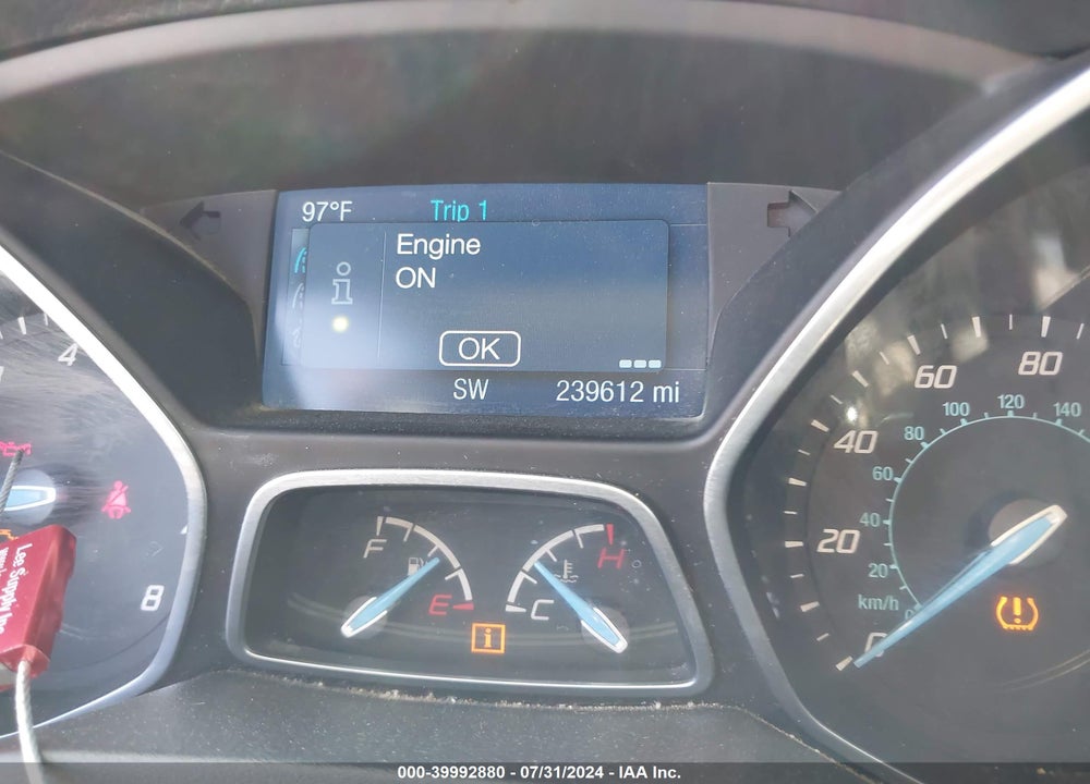 2014 FORD FOCUS S VIN: 1FADP3E24EL350266