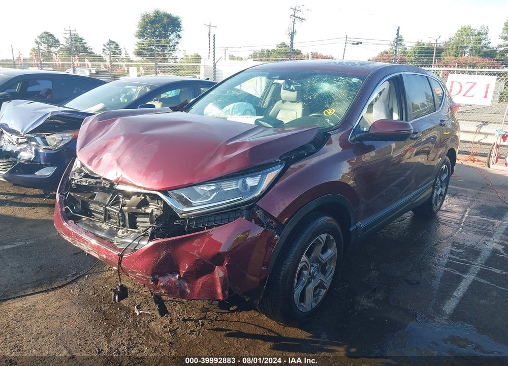 2019 HONDA CR-V EX-L VIN: 2HKRW2H88KH675953