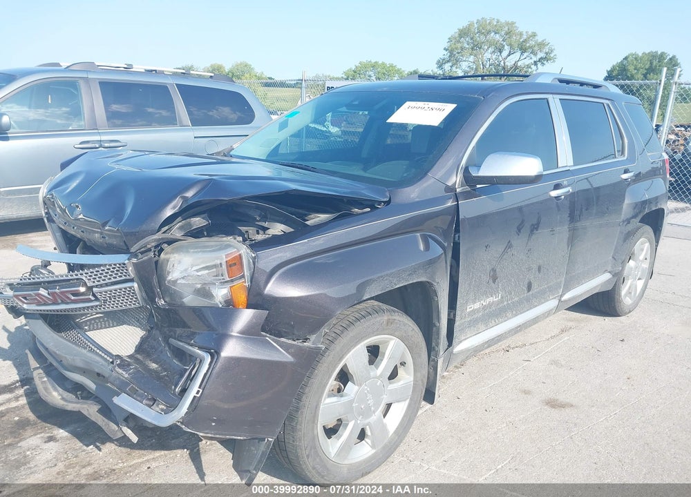 2016 GMC TERRAIN DENALI VIN: 2GKFLVE30G6243900