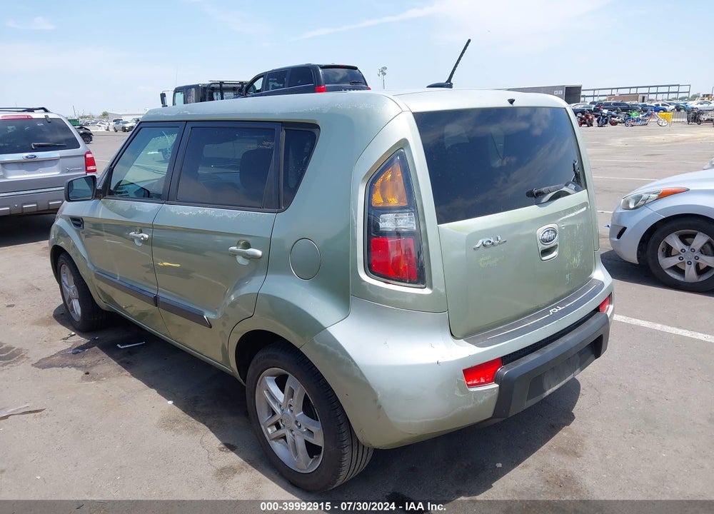 2011 KIA SOUL VIN: KNDJT2A25B7306760