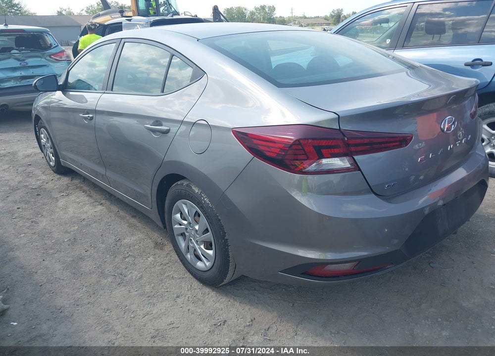 2020 HYUNDAI ELANTRA SE VIN: KMHD74LF6LU939778