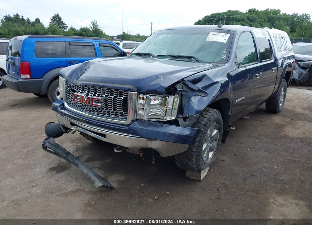 2011 GMC SIERRA 1500 SLE VIN: 3GTP2VE34BG168781
