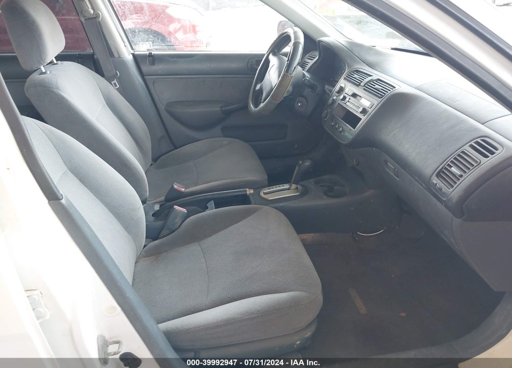 2001 HONDA CIVIC VIN: 1HGEN264X1L000649
