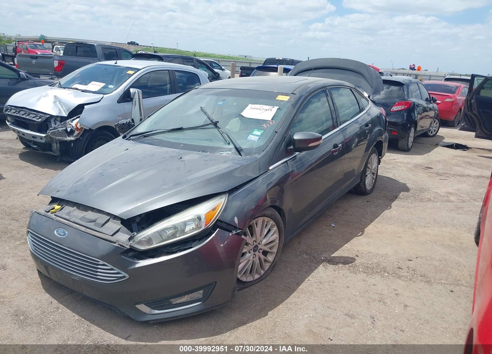 2017 FORD FOCUS TITANIUM VIN: 1FADP3J26HL272633