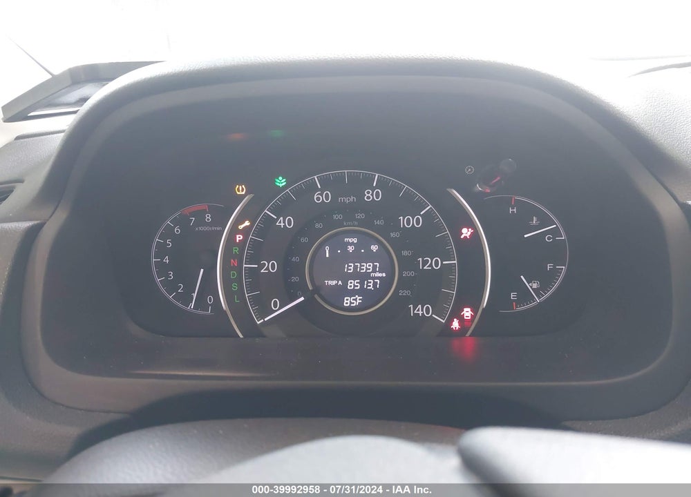 2016 HONDA CR-V LX VIN: 5J6RM4H32GL103165