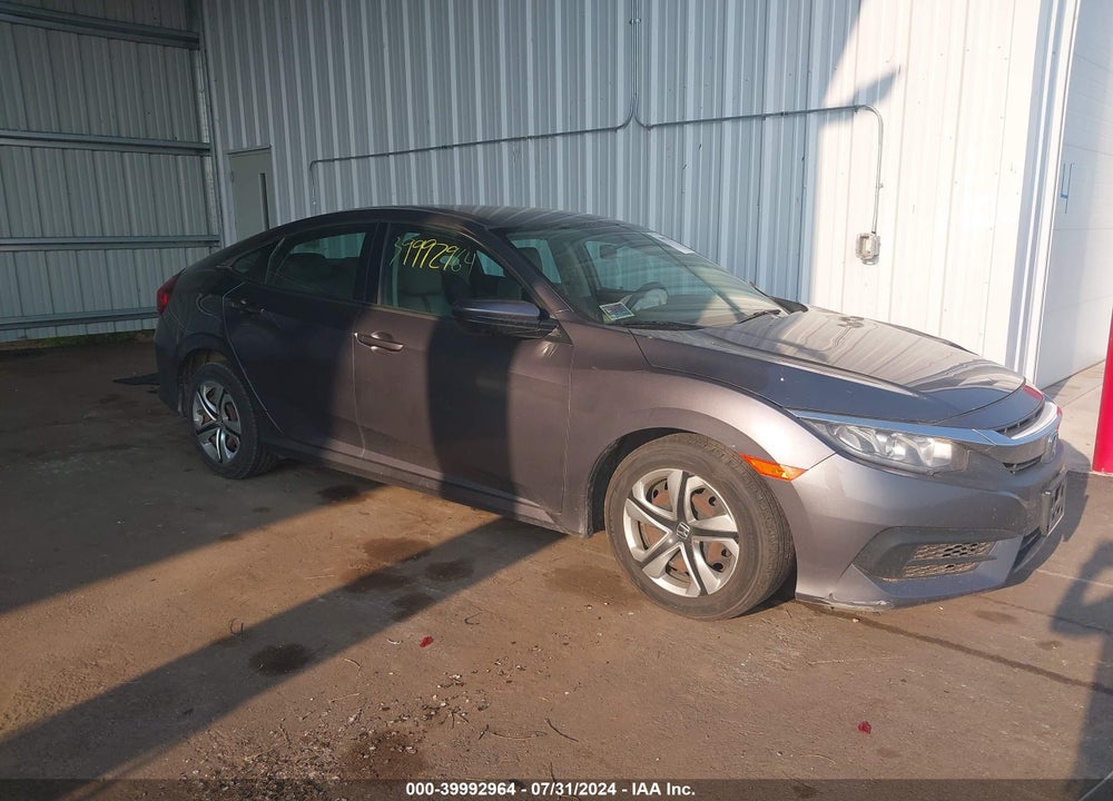 2017 HONDA CIVIC LX VIN: 19XFC2F57HE053796