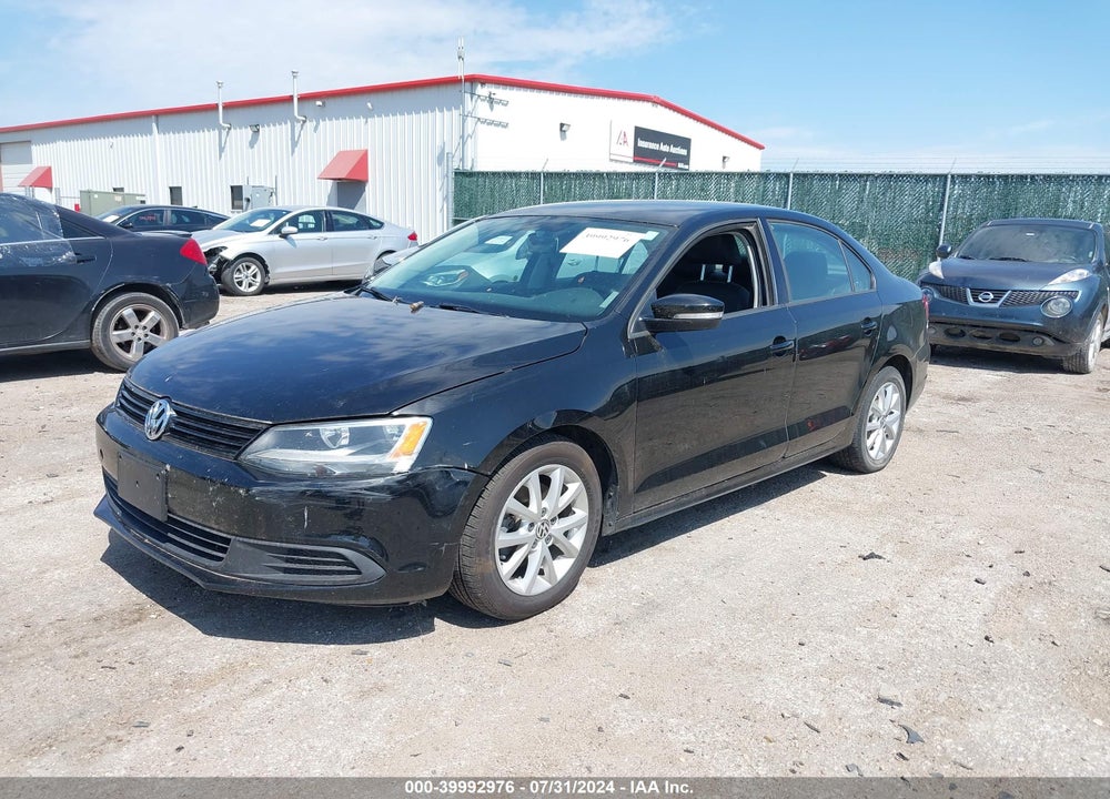 2012 VOLKSWAGEN JETTA 2.5L SE VIN: 3VWDX7AJ1CM308936
