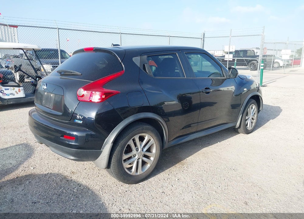 2013 NISSAN JUKE SV VIN: JN8AF5MR4DT207699