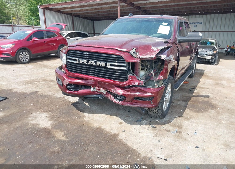 2019 RAM 2500 BIG HORN 4X4 6'4 BOX VIN: 3C6UR5DJ7KG599346