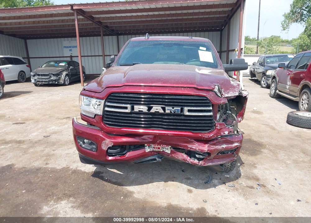 2019 RAM 2500 BIG HORN 4X4 6'4 BOX VIN: 3C6UR5DJ7KG599346