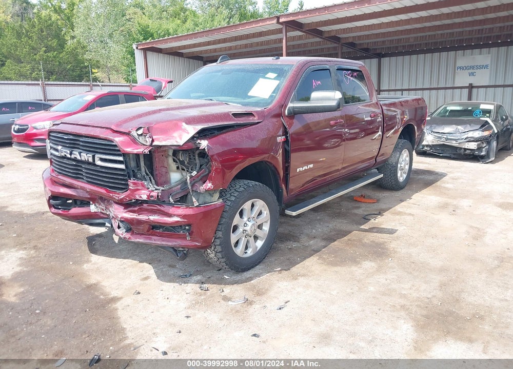 2019 RAM 2500 BIG HORN 4X4 6'4 BOX VIN: 3C6UR5DJ7KG599346