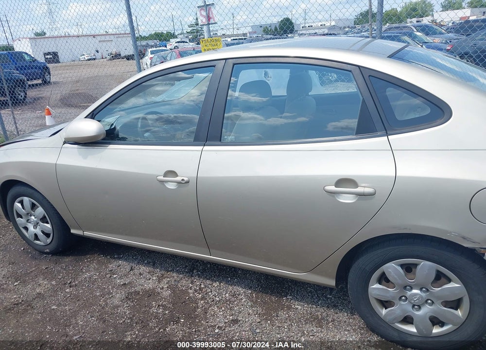 2007 HYUNDAI ELANTRA GLS/LIMITED/SE VIN: KMHDU46D77U029422