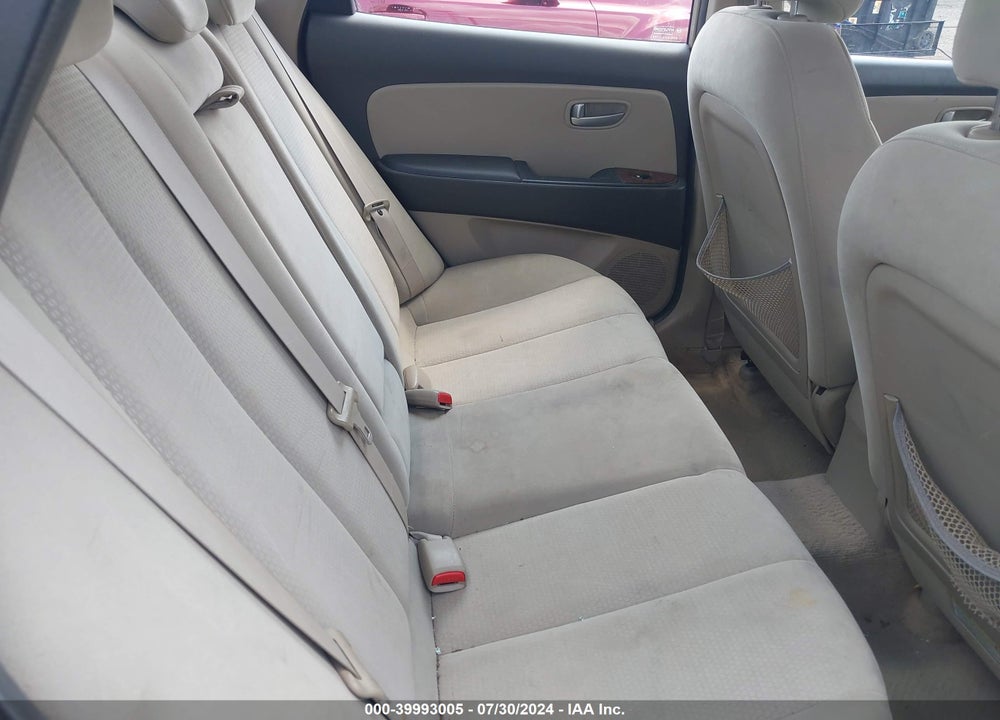 2007 HYUNDAI ELANTRA GLS/LIMITED/SE VIN: KMHDU46D77U029422