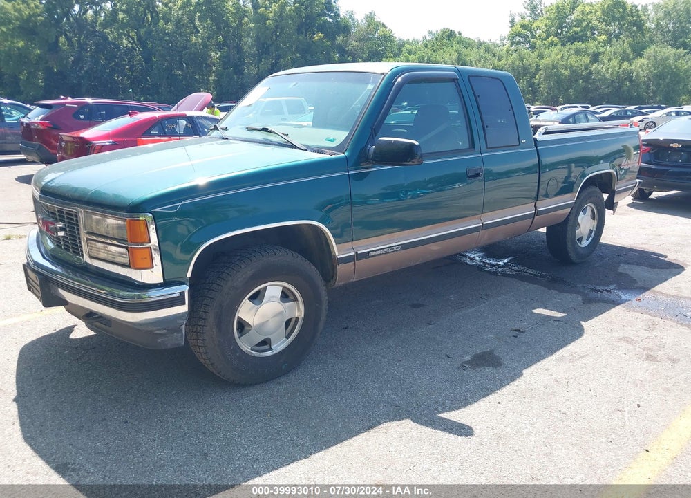 1997 GMC SIERRA 1500 SL WIDESIDE VIN: 2GTEK19R6V1570135