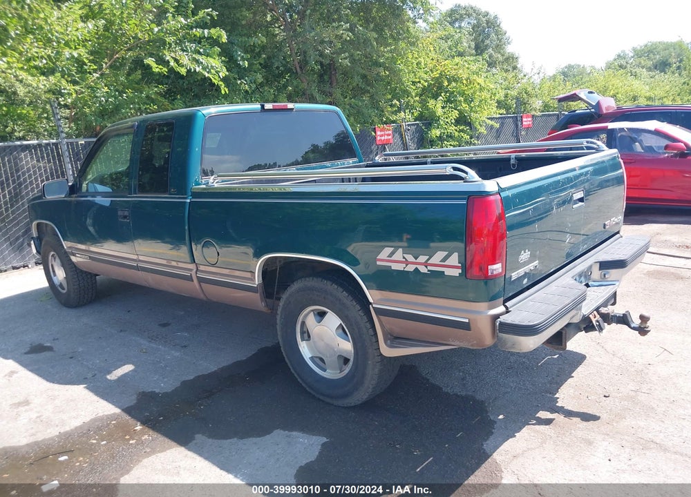 1997 GMC SIERRA 1500 SL WIDESIDE VIN: 2GTEK19R6V1570135