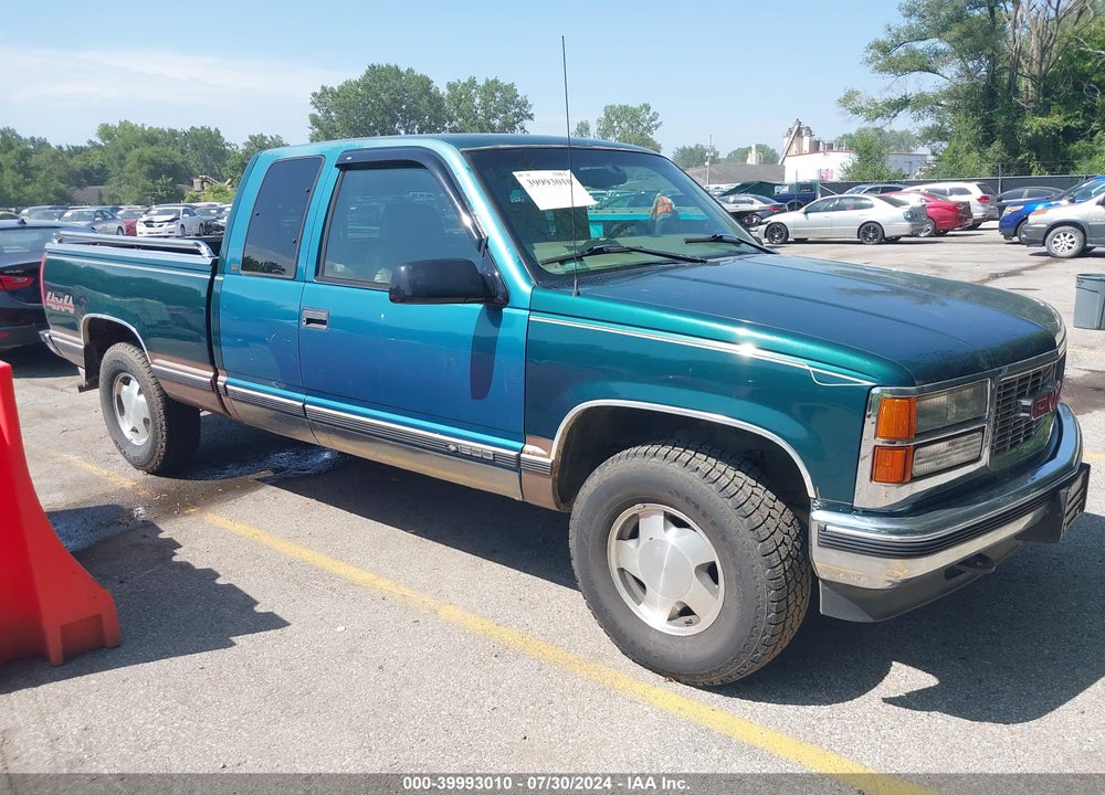 1997 GMC SIERRA 1500 SL WIDESIDE VIN: 2GTEK19R6V1570135