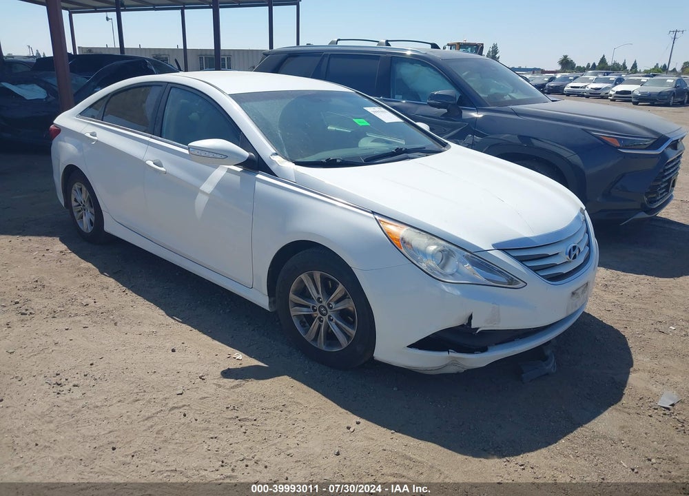 2014 HYUNDAI SONATA GLS VIN: 5NPEB4AC5EH865900