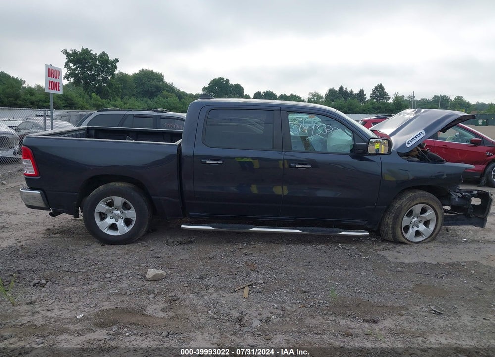 2020 RAM 1500 BIG HORN 4X4 5'7 BOX VIN: 1C6RRFFG6LN343110