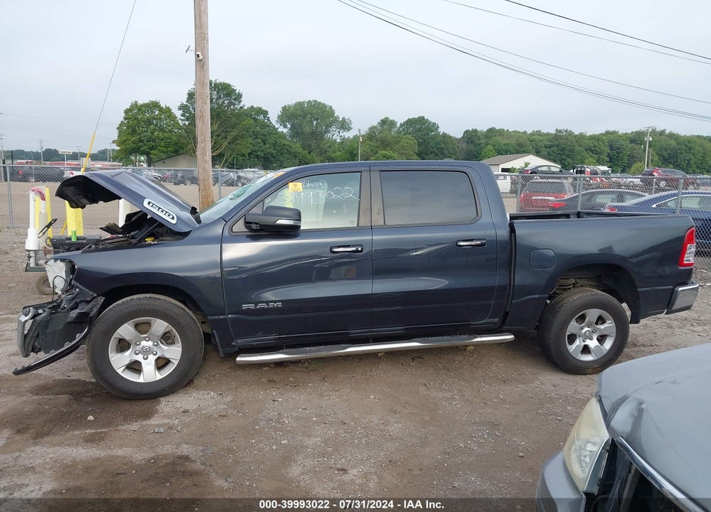 2020 RAM 1500 BIG HORN 4X4 5'7 BOX VIN: 1C6RRFFG6LN343110
