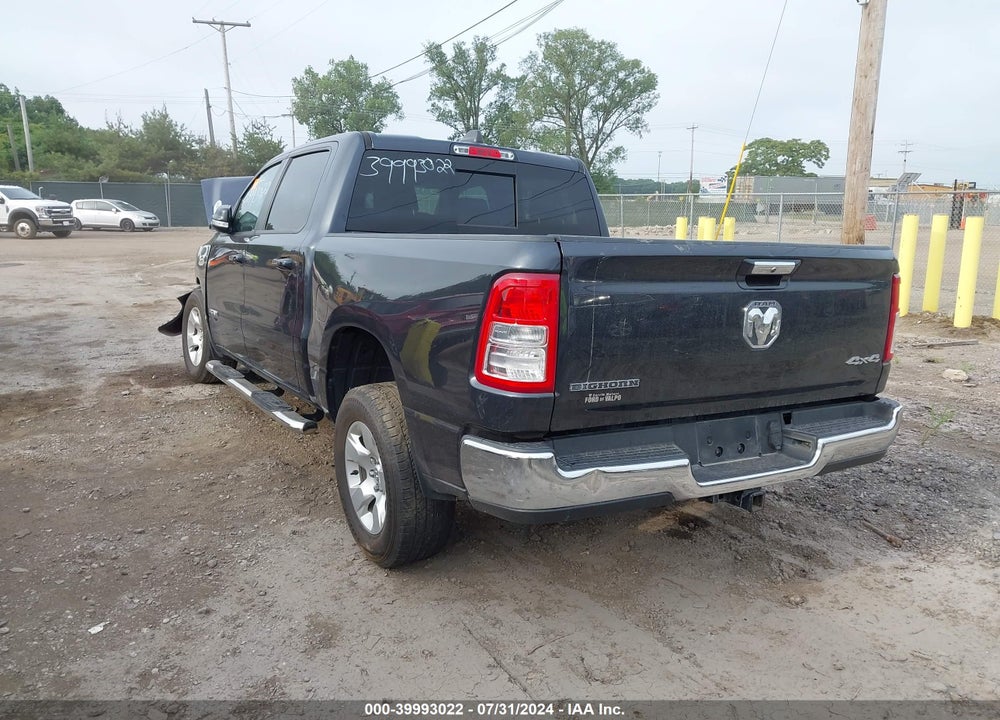 2020 RAM 1500 BIG HORN 4X4 5'7 BOX VIN: 1C6RRFFG6LN343110