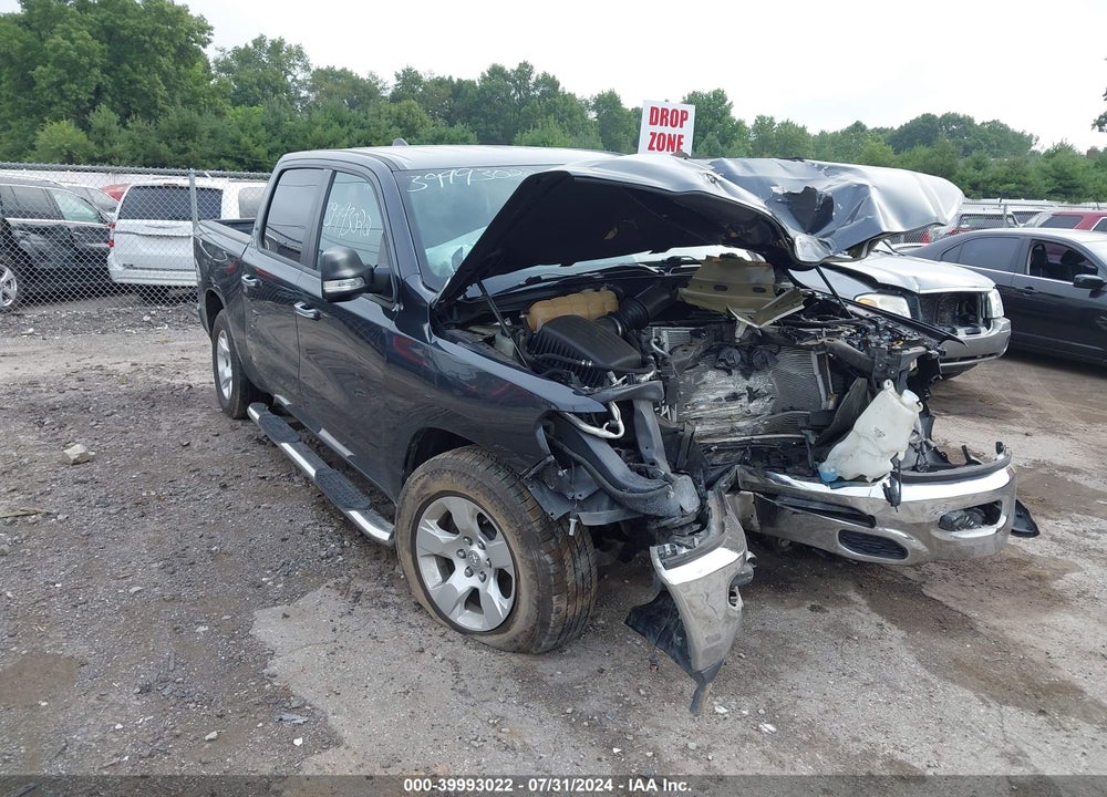2020 RAM 1500 BIG HORN 4X4 5'7 BOX VIN: 1C6RRFFG6LN343110