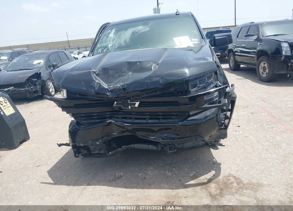 2020 CHEVROLET SILVERADO 1500 4WD SHORT BED RST VIN: 1GCUYEED6LZ105175