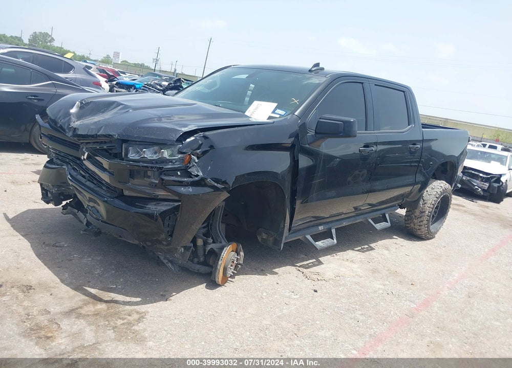 2020 CHEVROLET SILVERADO 1500 4WD SHORT BED RST VIN: 1GCUYEED6LZ105175