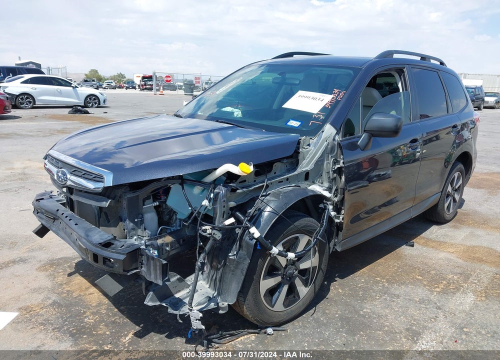 2018 SUBARU FORESTER 2.5I VIN: JF2SJABCXJH501520