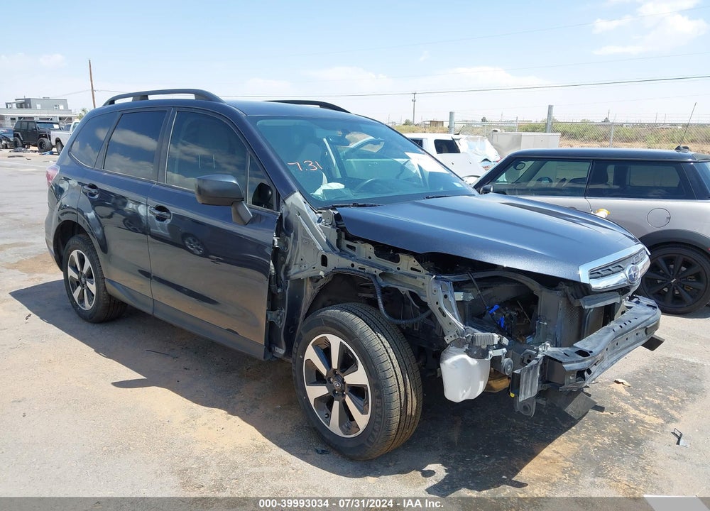 2018 SUBARU FORESTER 2.5I VIN: JF2SJABCXJH501520
