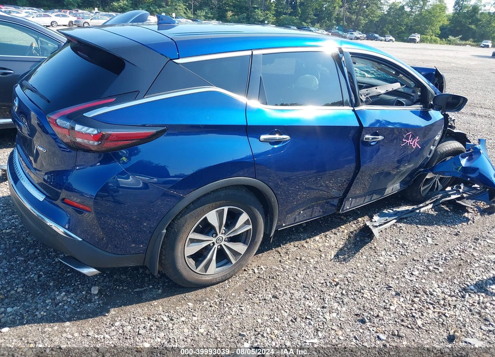 2021 NISSAN MURANO VIN: 5N1AZ2AS6MC132542