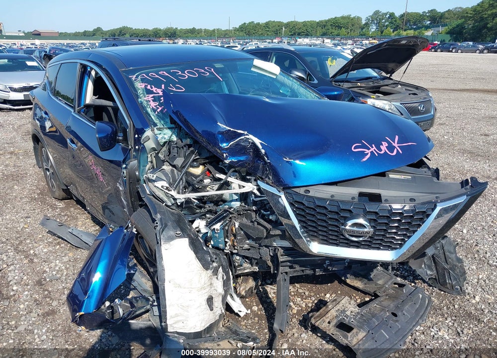 2021 NISSAN MURANO VIN: 5N1AZ2AS6MC132542