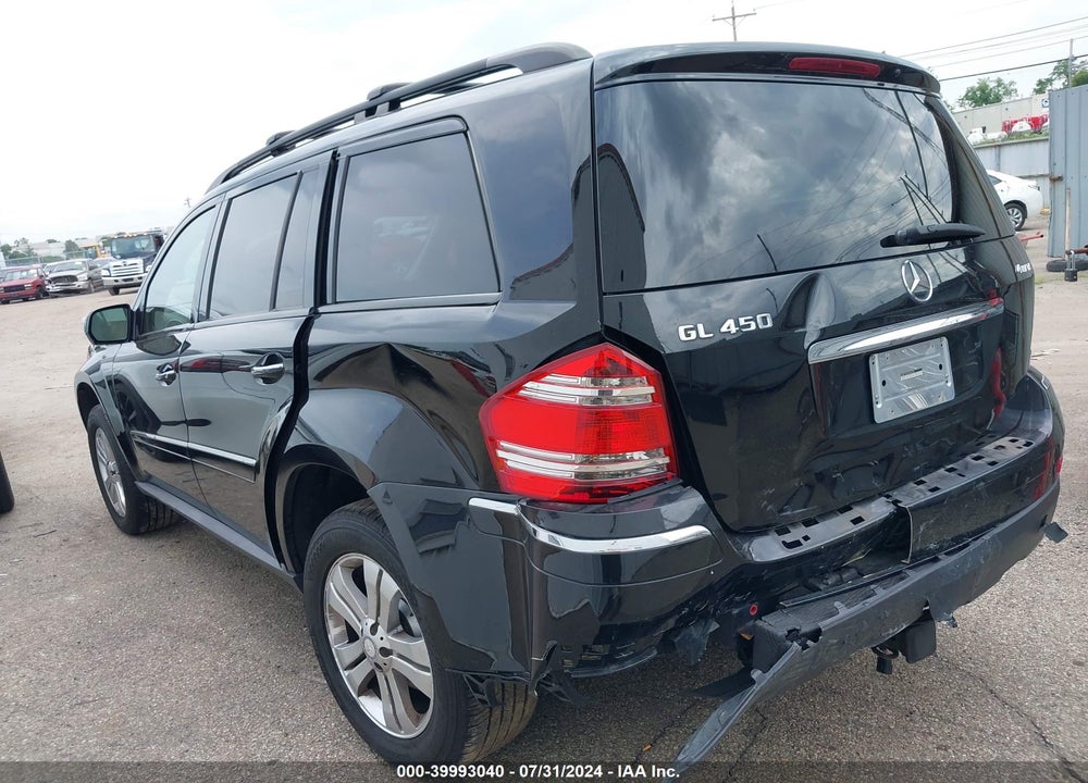 2009 MERCEDES-BENZ GL 450 4MATIC VIN: 4JGBF71EX9A456228