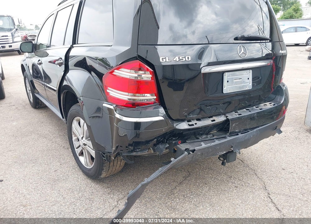 2009 MERCEDES-BENZ GL 450 4MATIC VIN: 4JGBF71EX9A456228