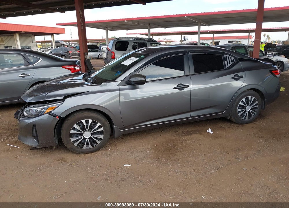 2024 NISSAN SENTRA S XTRONIC CVT VIN: 3N1AB8BV4RY237795