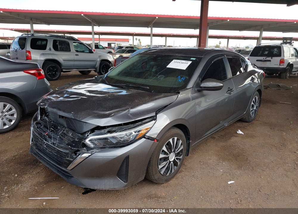 2024 NISSAN SENTRA S XTRONIC CVT VIN: 3N1AB8BV4RY237795