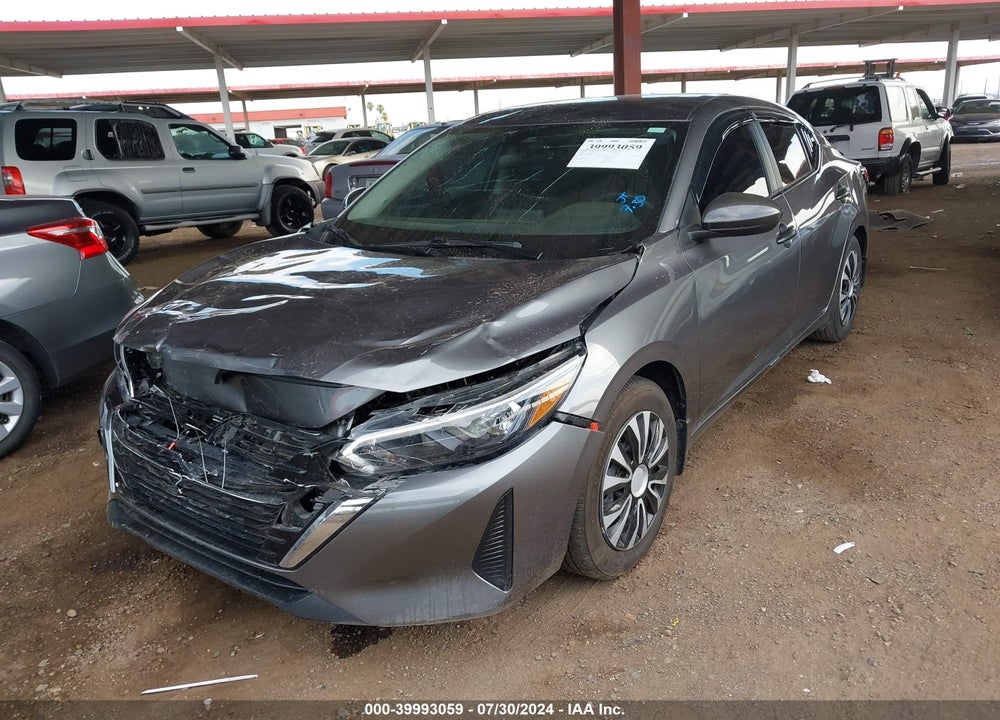 2024 NISSAN SENTRA S XTRONIC CVT VIN: 3N1AB8BV4RY237795