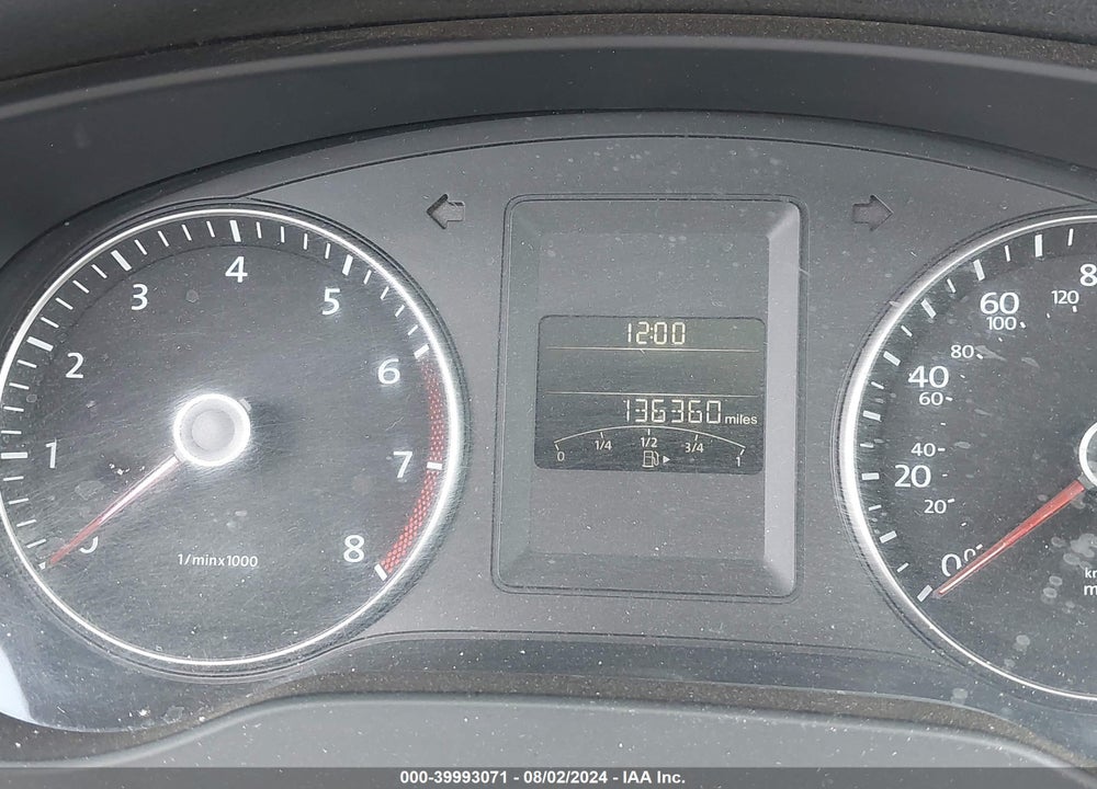 2014 VOLKSWAGEN JETTA 1.8T SE VIN: 3VWD17AJ3EM424398