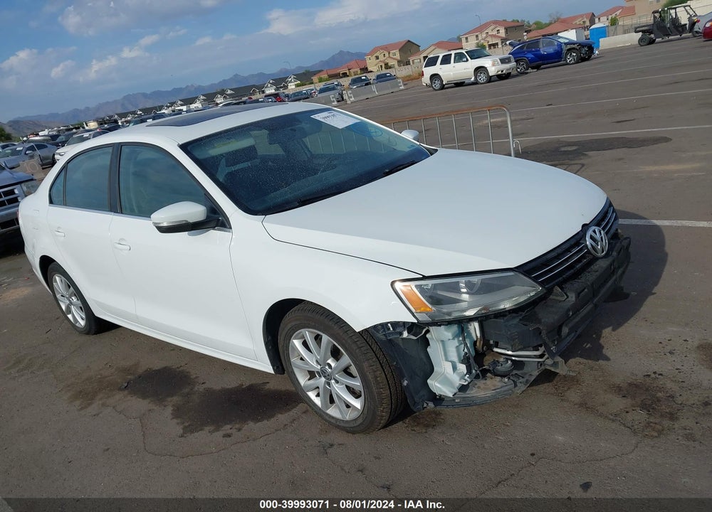 2014 VOLKSWAGEN JETTA 1.8T SE VIN: 3VWD17AJ3EM424398