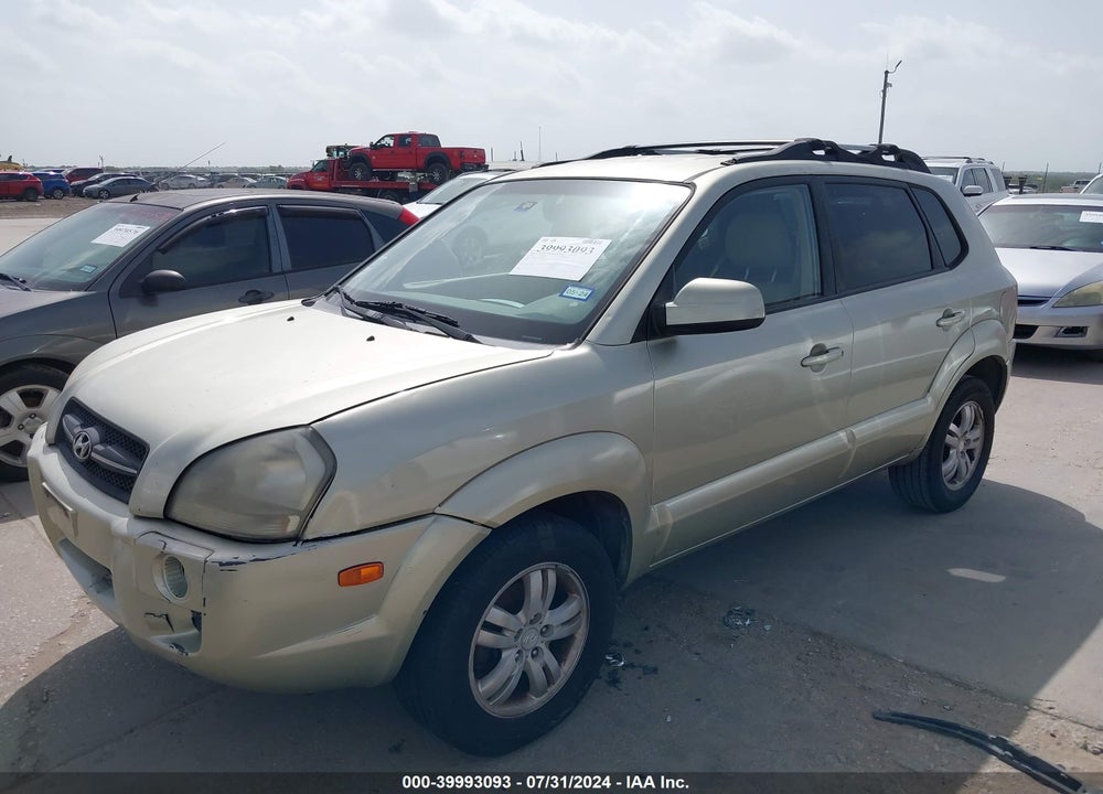 2006 HYUNDAI TUCSON GLS/LIMITED VIN: KM8JN12D66U269323