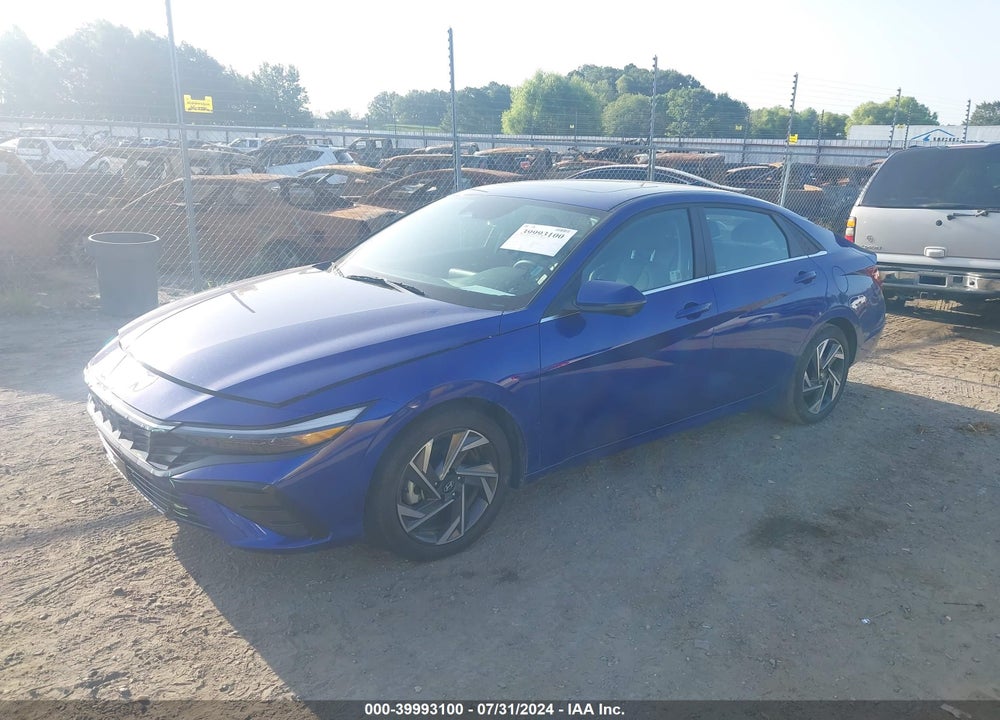 2024 HYUNDAI ELANTRA LIMITED VIN: KMHLP4DGXRU753186
