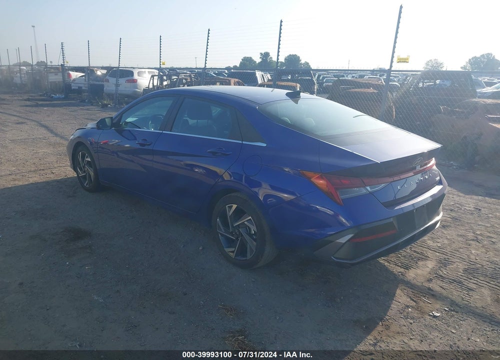 2024 HYUNDAI ELANTRA LIMITED VIN: KMHLP4DGXRU753186