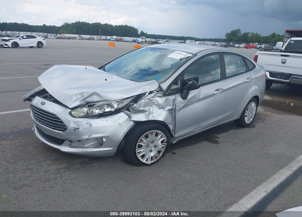 2016 FORD FIESTA VIN: 3FADP4AJ2GM162334