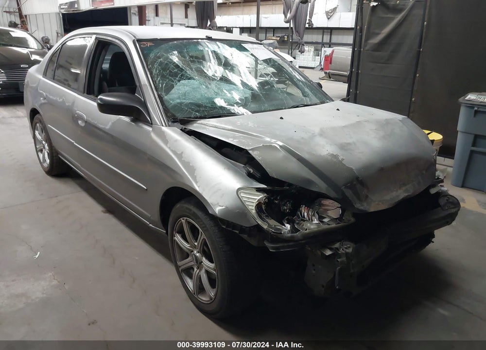 2005 HONDA CIVIC LX VIN: 2HGES15595H586731