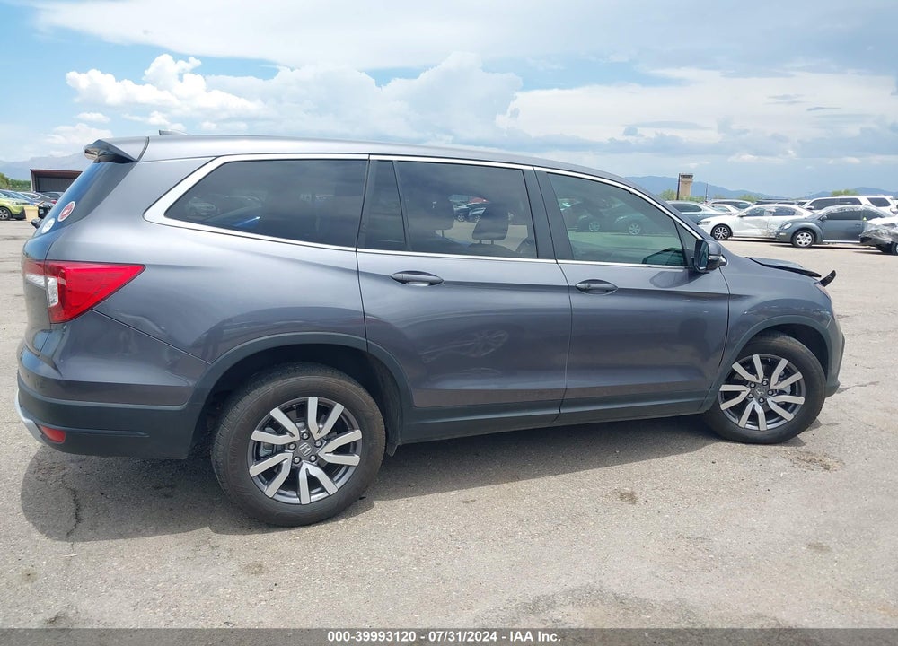2021 HONDA PILOT 2WD EX-L VIN: 5FNYF5H57MB019036
