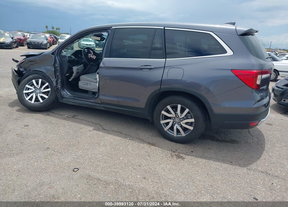2021 HONDA PILOT 2WD EX-L VIN: 5FNYF5H57MB019036
