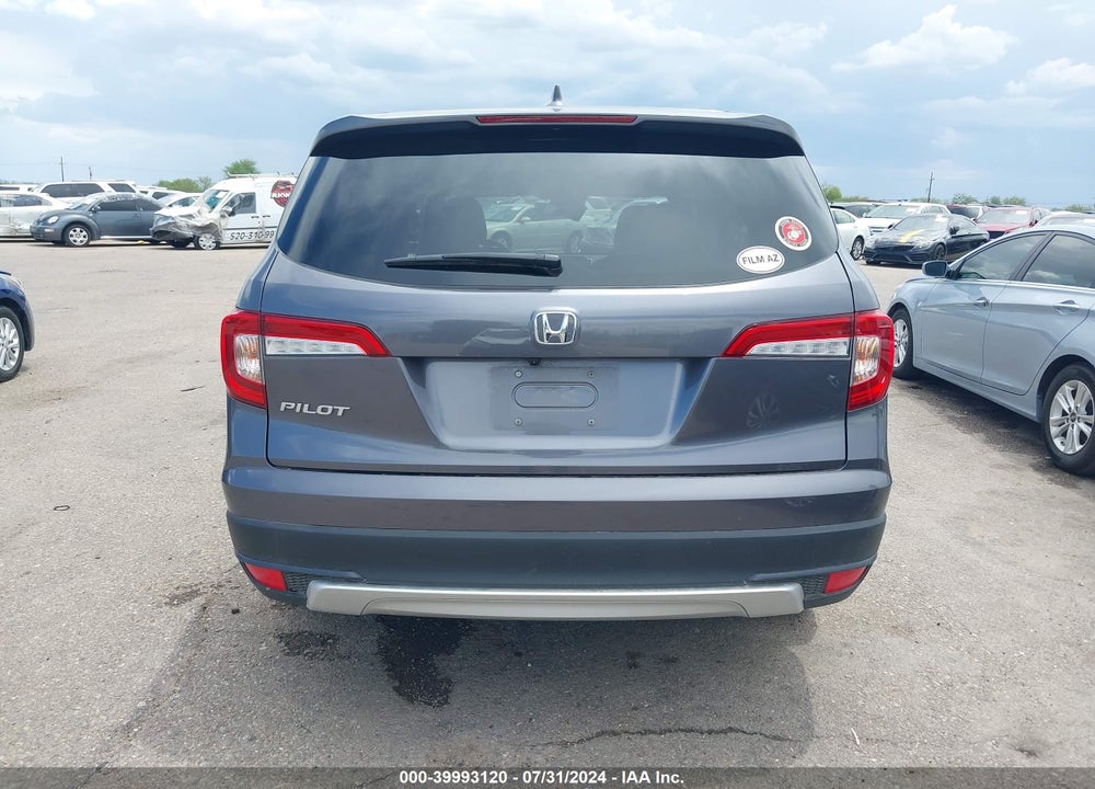 2021 HONDA PILOT 2WD EX-L VIN: 5FNYF5H57MB019036