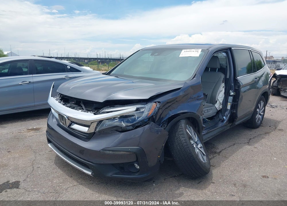 2021 HONDA PILOT 2WD EX-L VIN: 5FNYF5H57MB019036
