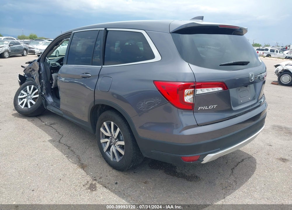 2021 HONDA PILOT 2WD EX-L VIN: 5FNYF5H57MB019036